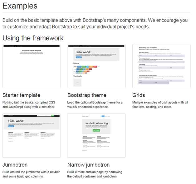 example of Bootstrap